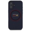 Red Bull RBHMP16M24SIILVR iPhone 16 Plus 6.7 hardcase granatowy/navy Silicone Red Ring MagSafe